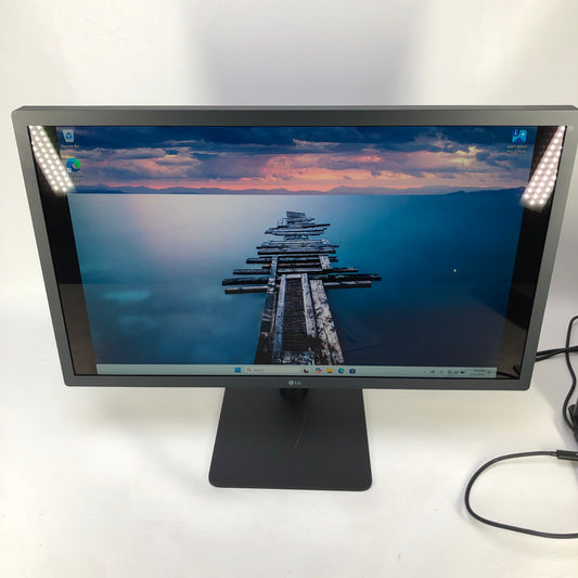 LG 24" 24MDAKL-B MonitorLG UltraFine 24MD4KL-B 24" 4K UHD IPS Monitor Thunderbolt 3 USB-C Display