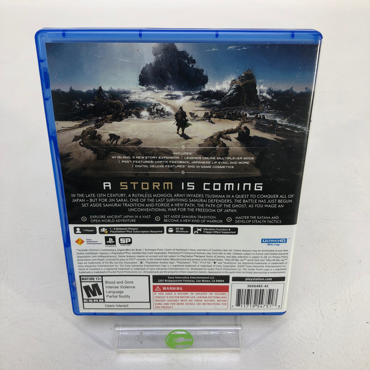 Ghost Of Tsushima: Director's Cut (Sony PlayStation 5 PS5, 2021)