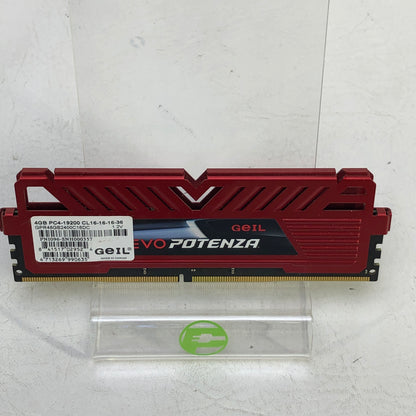 GeIL EVO Potenza 4GB (4x1GB) RAM DDR4 2400MHz GPR48GB2400C16DC