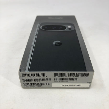 Google Pixel 10 Pro 256GB GA09899-US Obsidian Factory Unlocked 5G Smartphone