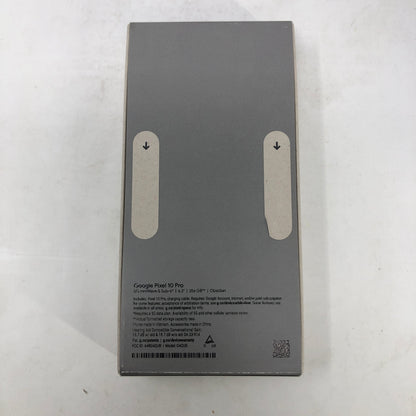 Google Pixel 10 Pro 256GB GA09899-US Obsidian Factory Unlocked 5G Smartphone
