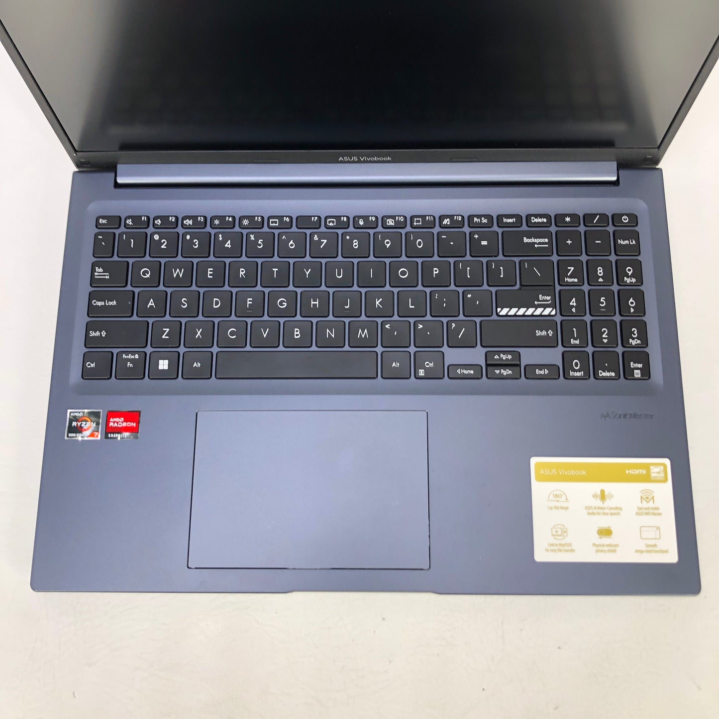 Asus Vivobook 16 M1603Q 16" Ryzen 7 5800HS 3.2GHz 12GB RAM 512GB SSD