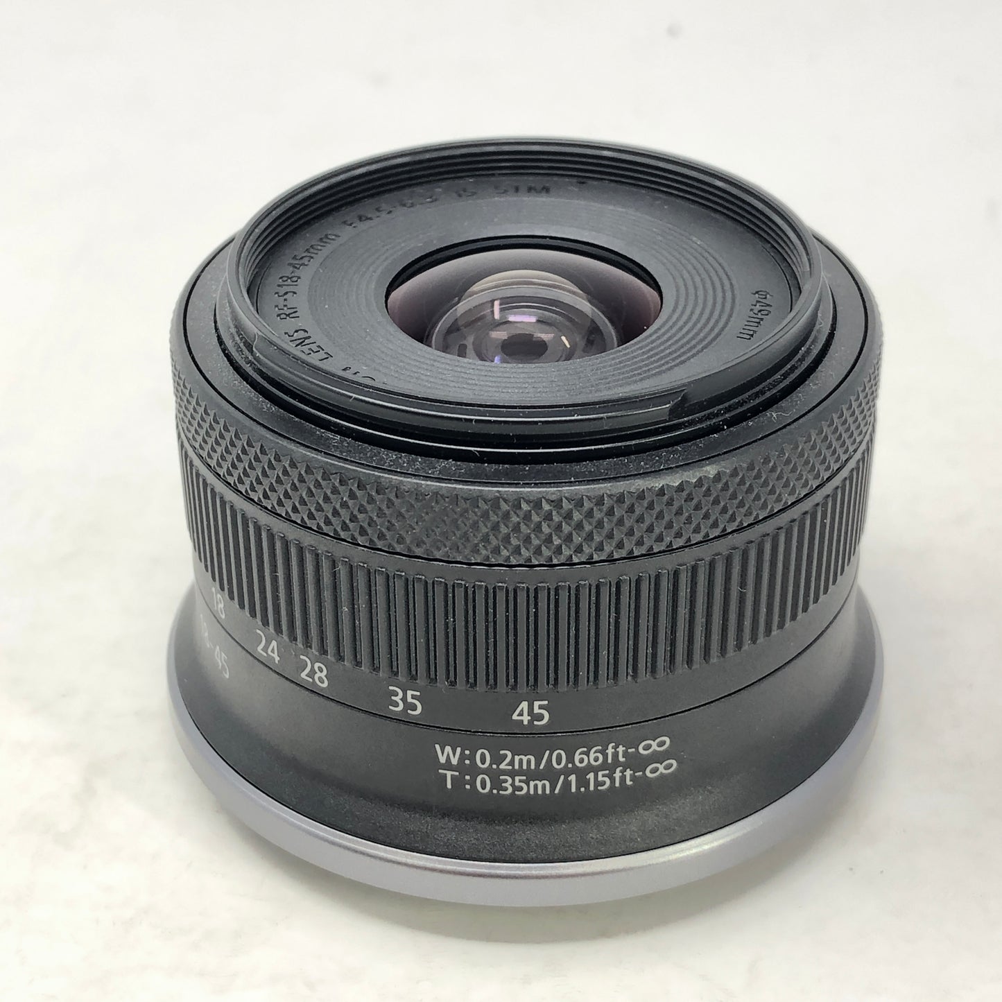 Canon RF-S Standard Zoom Lens 18-45mm f/4.5-6.3 IS STM Auto Lens