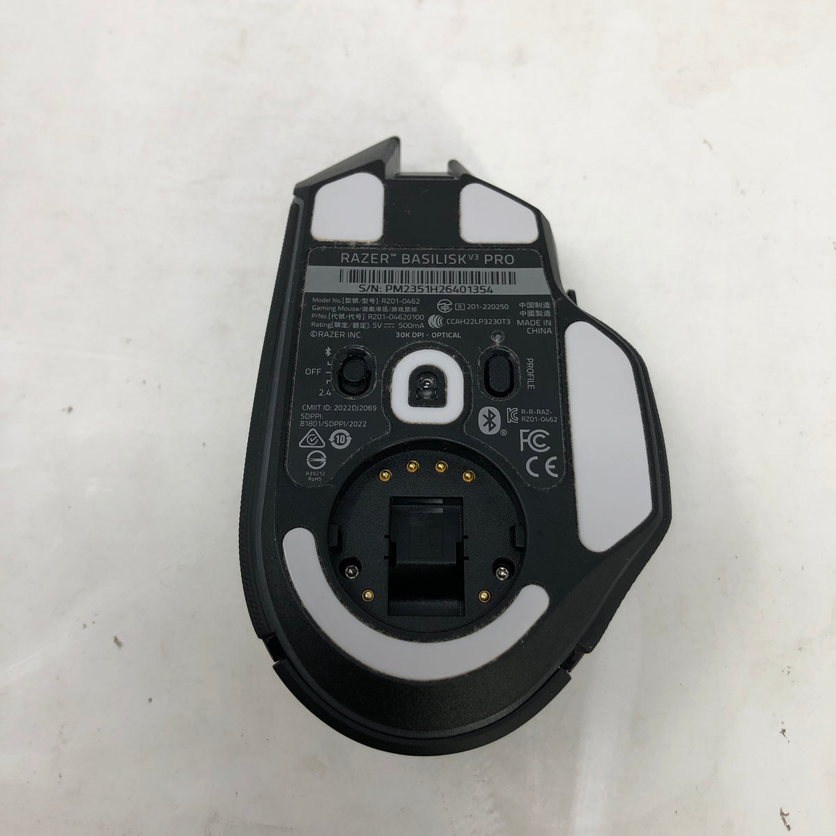 Razer Basilisk V3 Pro RZ01-0462 Wireless Gaming Mouse Black