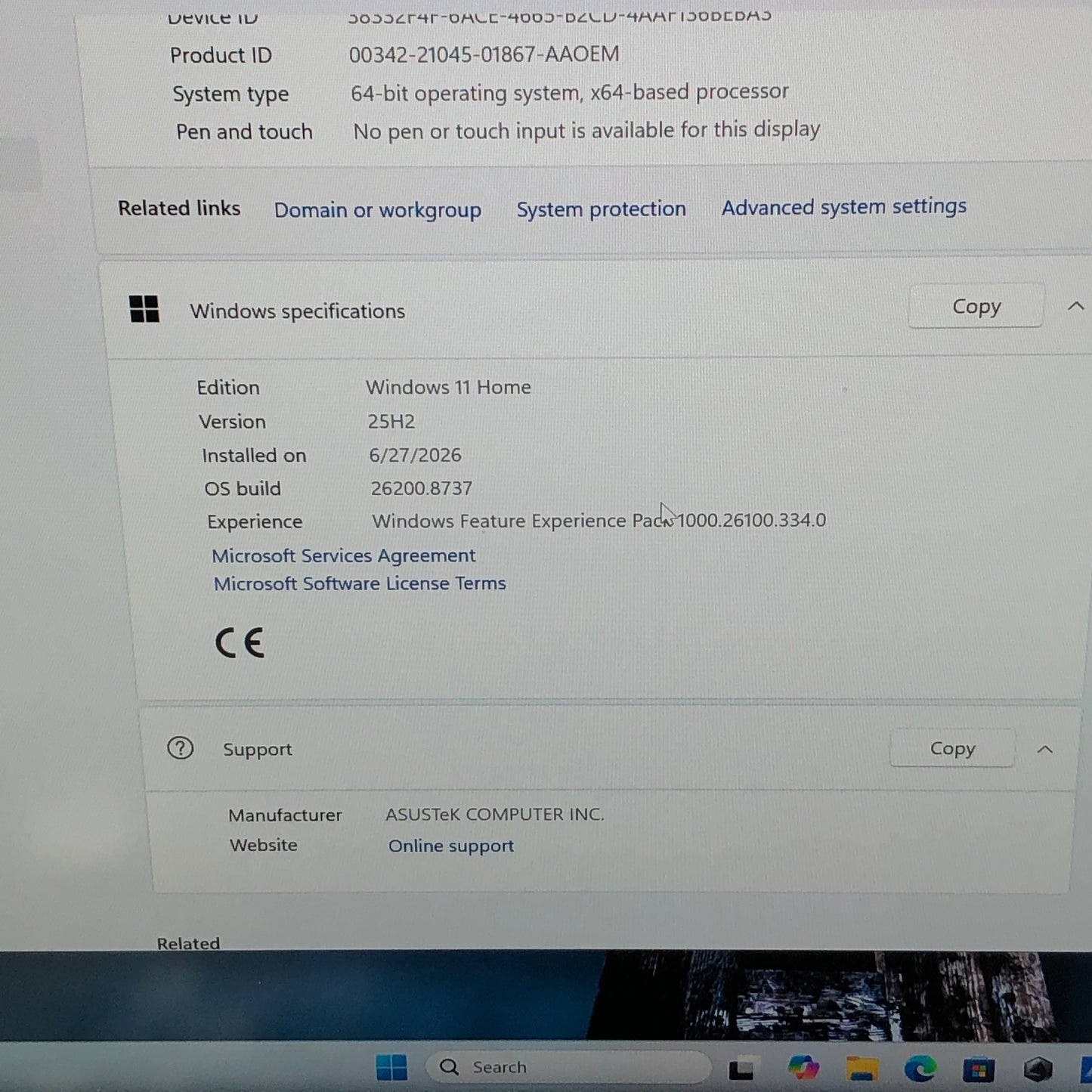 Asus ROG Strix G17 G713P 17.3" Ryzen 9 7845HX 3.0GHz 16GB RAM 1TB SSD GeForce