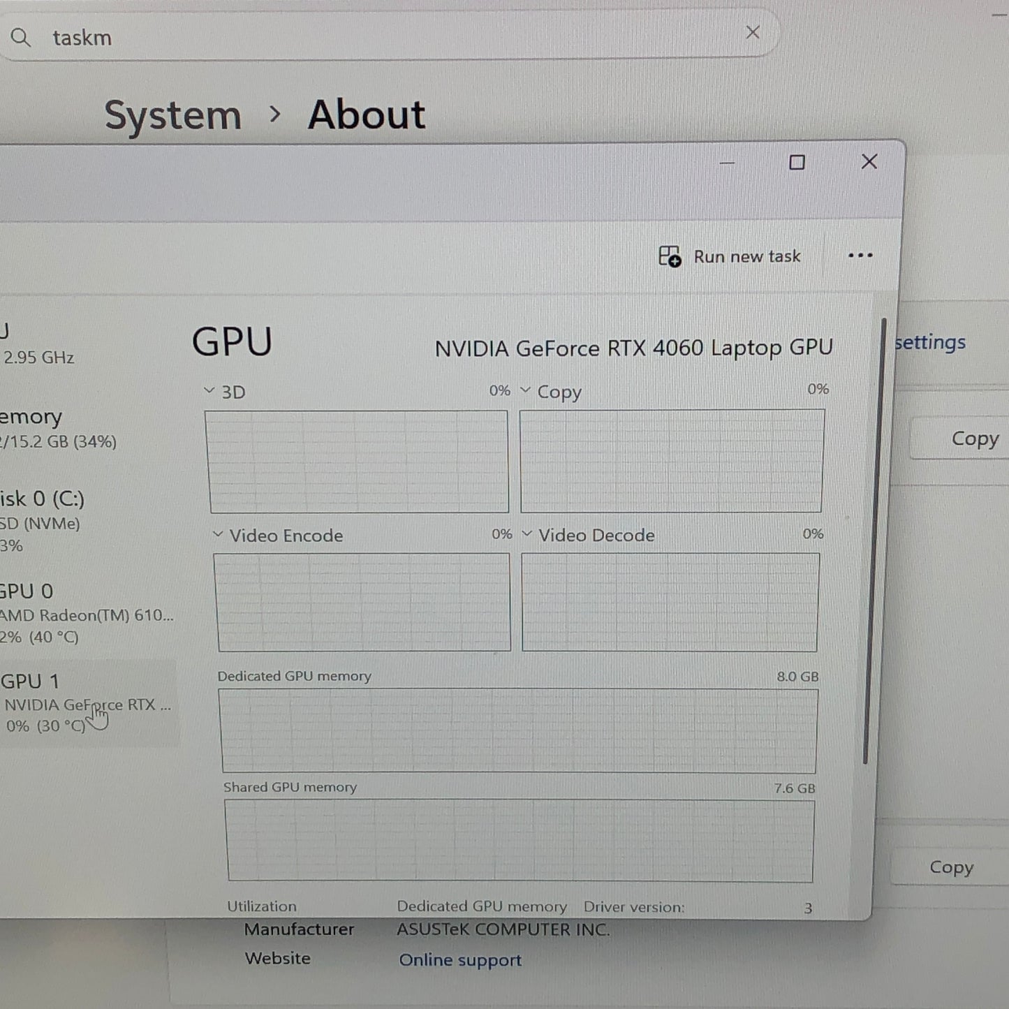 Asus ROG Strix G17 G713P 17.3" Ryzen 9 7845HX 3.0GHz 16GB RAM 1TB SSD GeForce