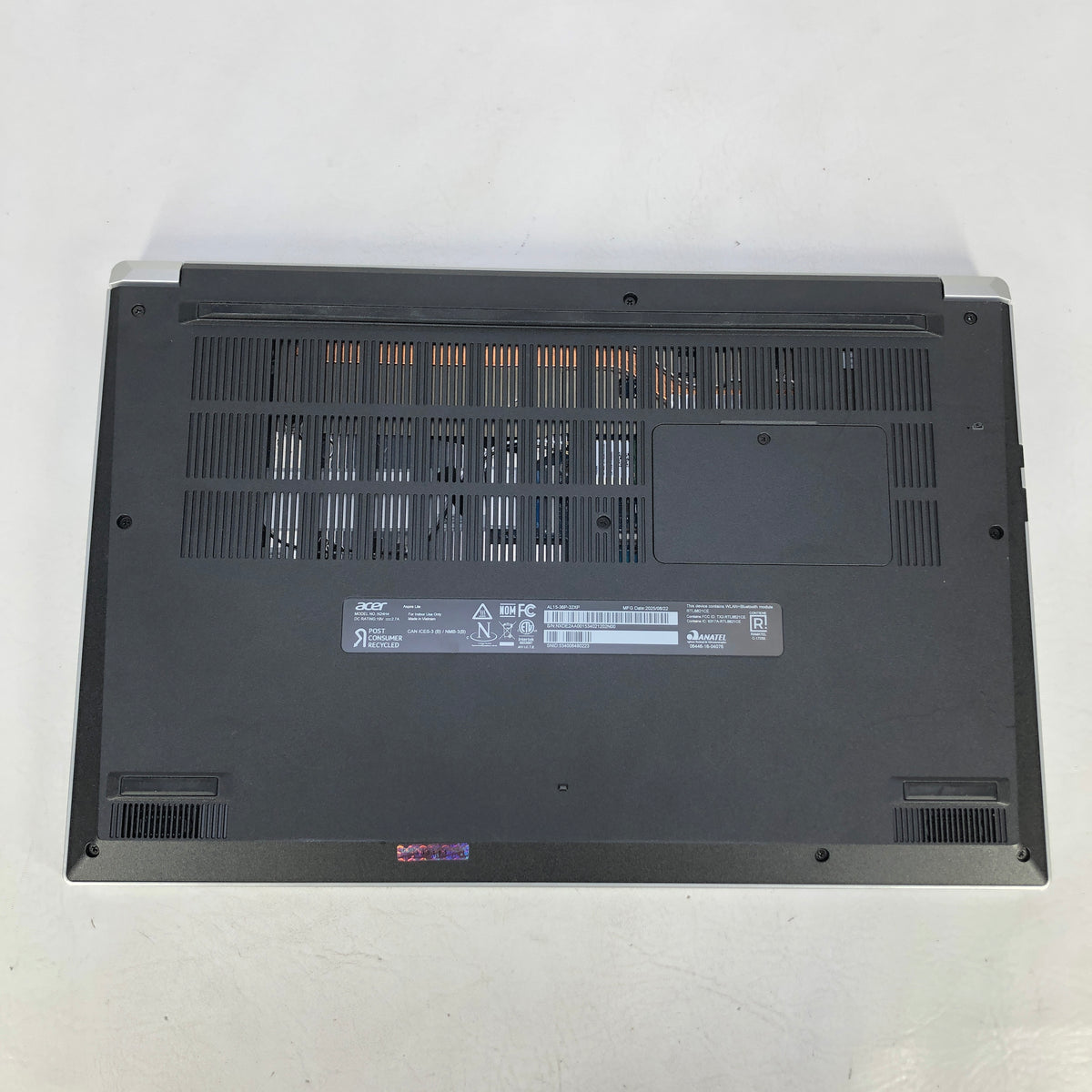 Acer Aspire AL15-36P 15.6" Core 3 N350 1.0GHz 8GB RAM 128GB SSD