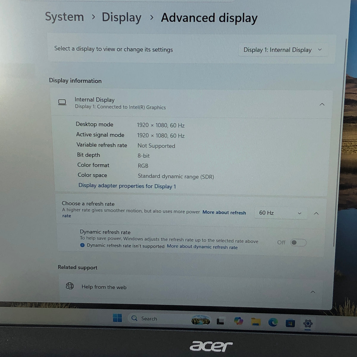 Acer Aspire AL15-36P 15.6" Core 3 N350 1.0GHz 8GB RAM 128GB SSD