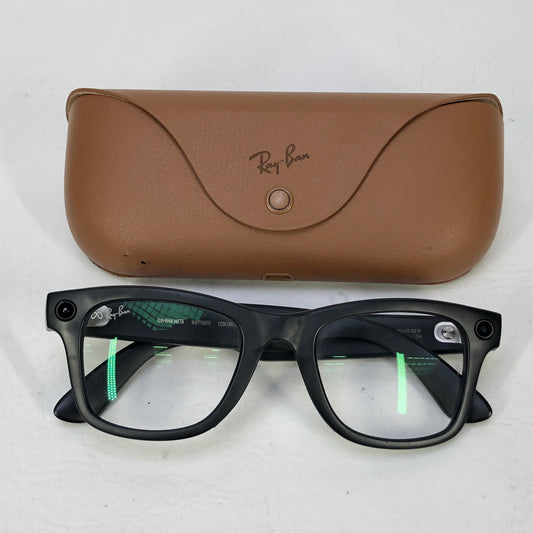 Ray-Ban Meta Wayfarer Gen 1 AI Smart Glasses RW4006 601S1M Matte Black