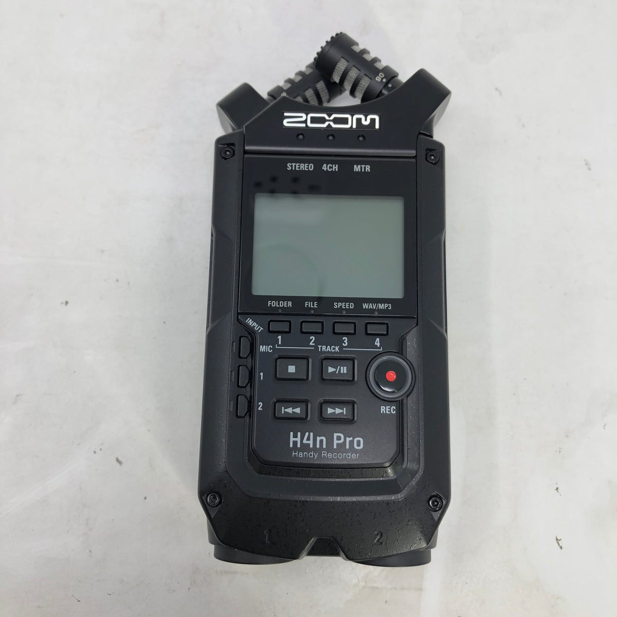 Zoom H4n Pro 4-Track Handy Digital Audio Recorder All Black Portable Stereo Mic