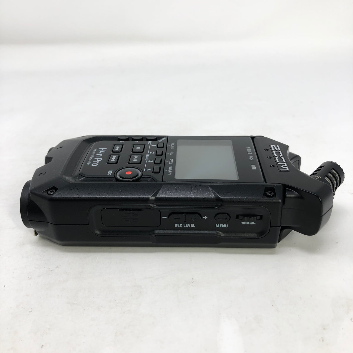 Zoom H4n Pro 4-Track Handy Digital Audio Recorder All Black Portable Stereo Mic