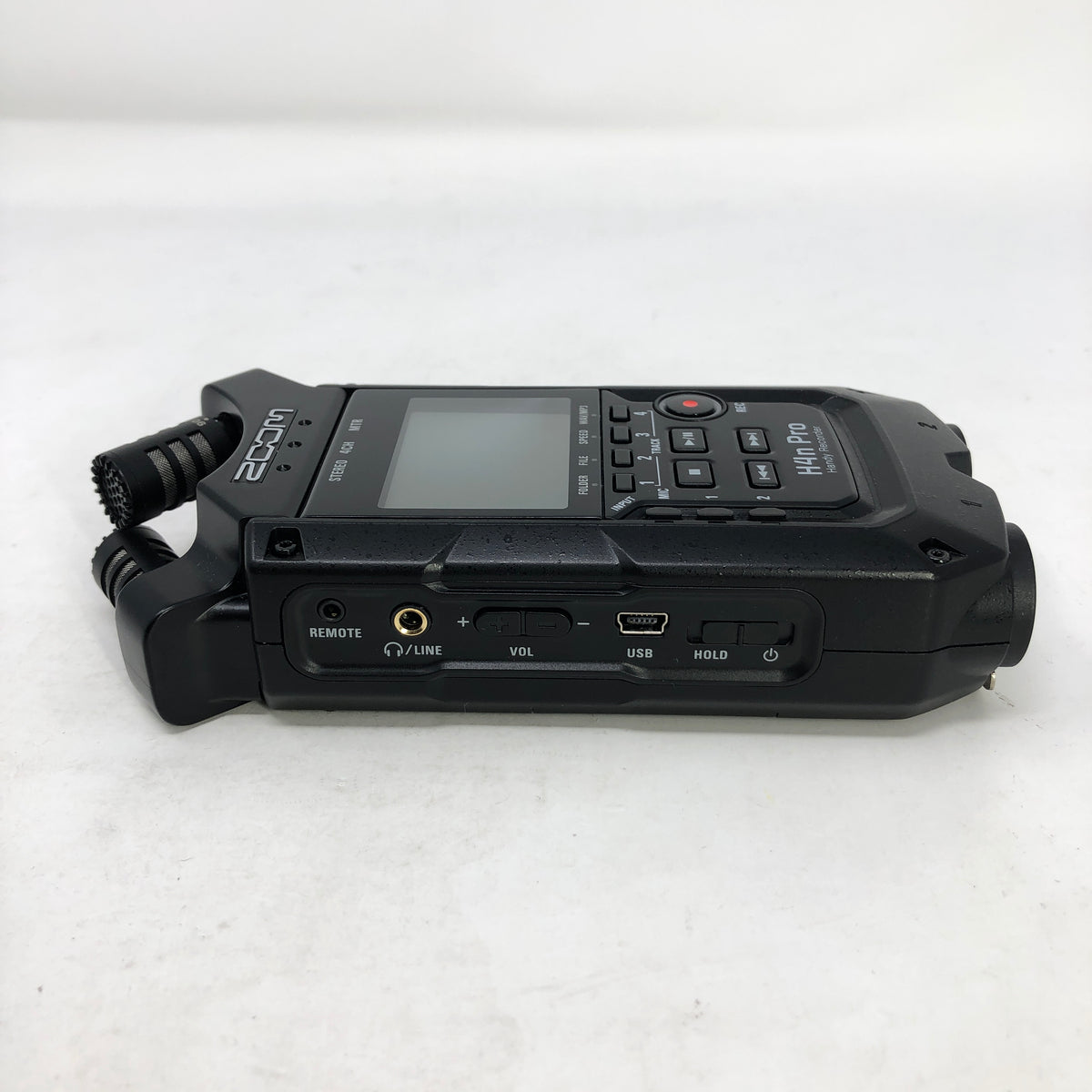 Zoom H4n Pro 4-Track Handy Digital Audio Recorder All Black Portable Stereo Mic