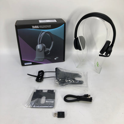 Yealink WH64  Wireless Noise Canceling Stereo Over Ear Headset Black 1208697
