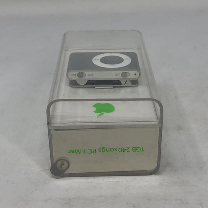 New Apple iPod Shuffle 2nd Gen 1GB Silver MA564LL/A