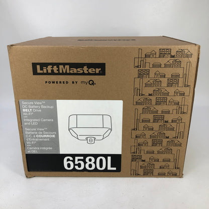 New Liftmaster 1 HPs   Belt Drive with Battery Backup 6580L