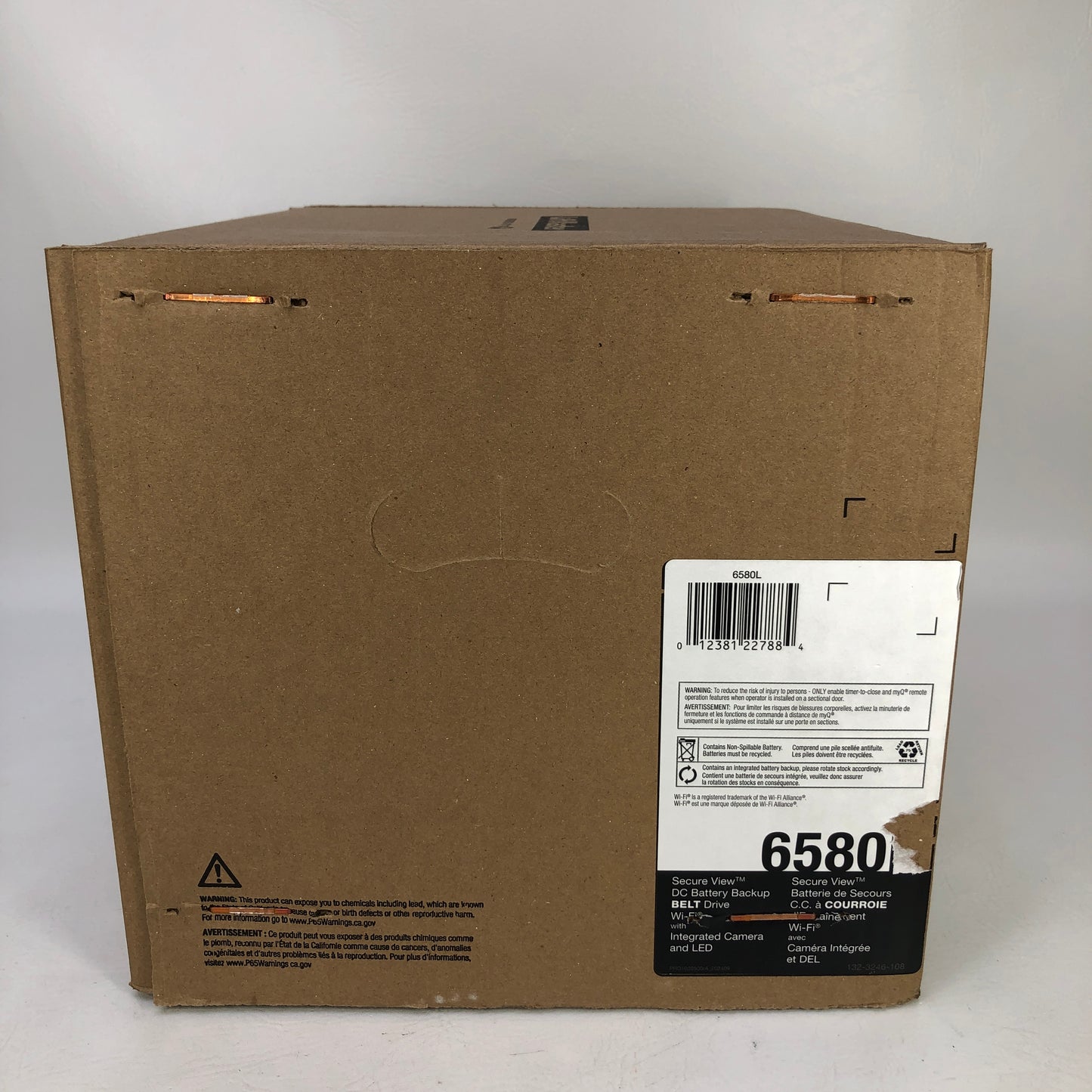 New Liftmaster 1 HPs   Belt Drive with Battery Backup 6580L