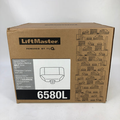 New LiftMaster 6580L 1 HPs Belt Drive Garage Door Opener myQ Battery Backup WiFi
