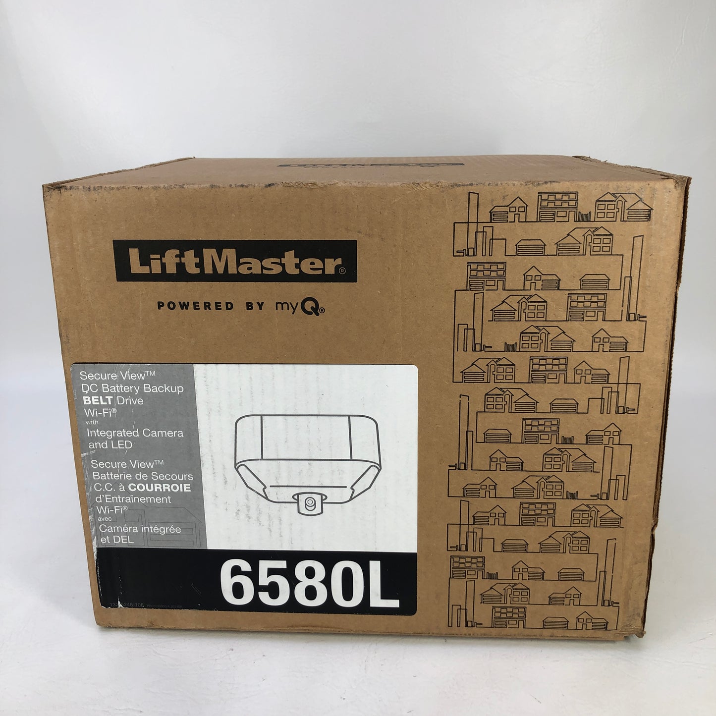 New LiftMaster 6580L 1 HPs Belt Drive Garage Door Opener myQ Battery Backup WiFi