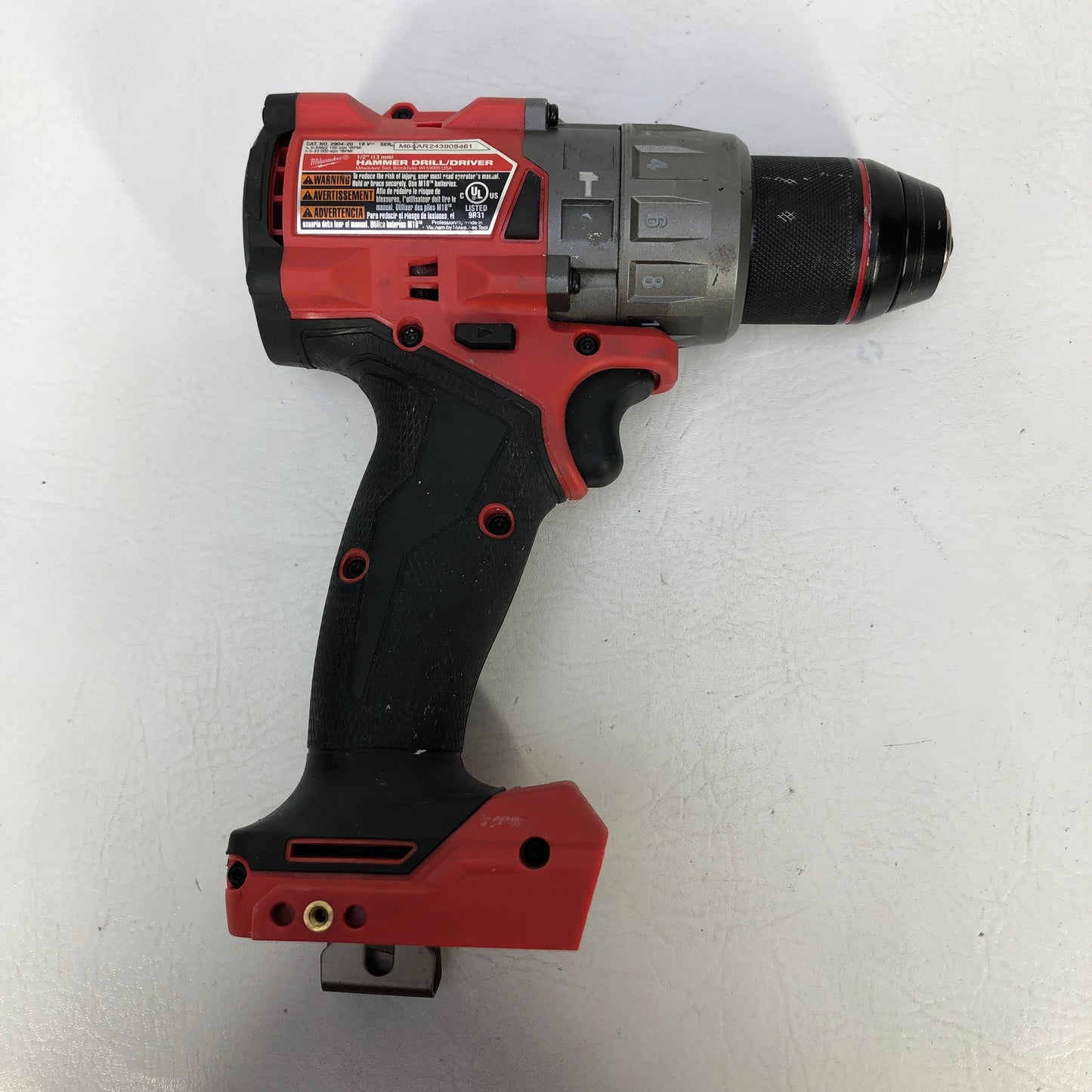 Milwaukee 2904-20 M18 18V 1/2" Hammer Drill/Driver