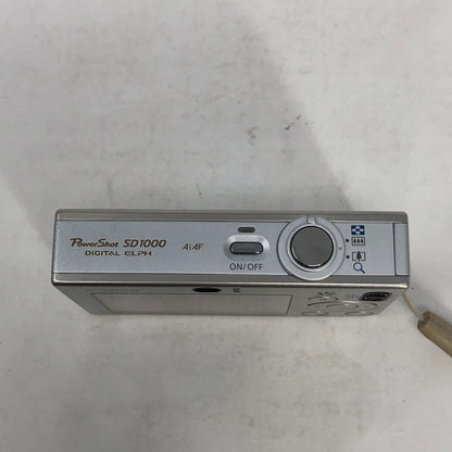 Canon PowerShot SD1000 Digital ELPH 7.1MP Compact Camera Silver