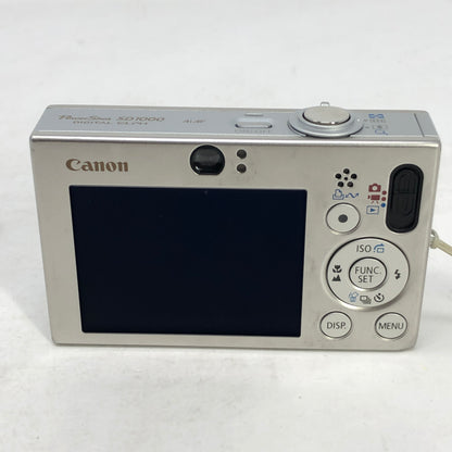 Canon PowerShot SD1000 Digital ELPH 7.1MP Compact Camera Silver
