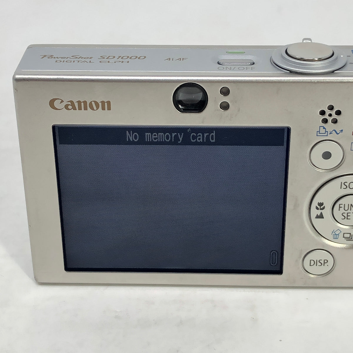 Canon PowerShot SD1000 Digital ELPH 7.1MP Compact Camera Silver