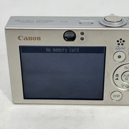 Canon PowerShot SD1000 Digital ELPH 7.1MP Compact Camera Silver