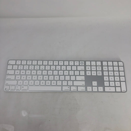 Apple Magic Keyboard A3119 USB-C Touch ID Numeric Keypad White iMac M4 2024