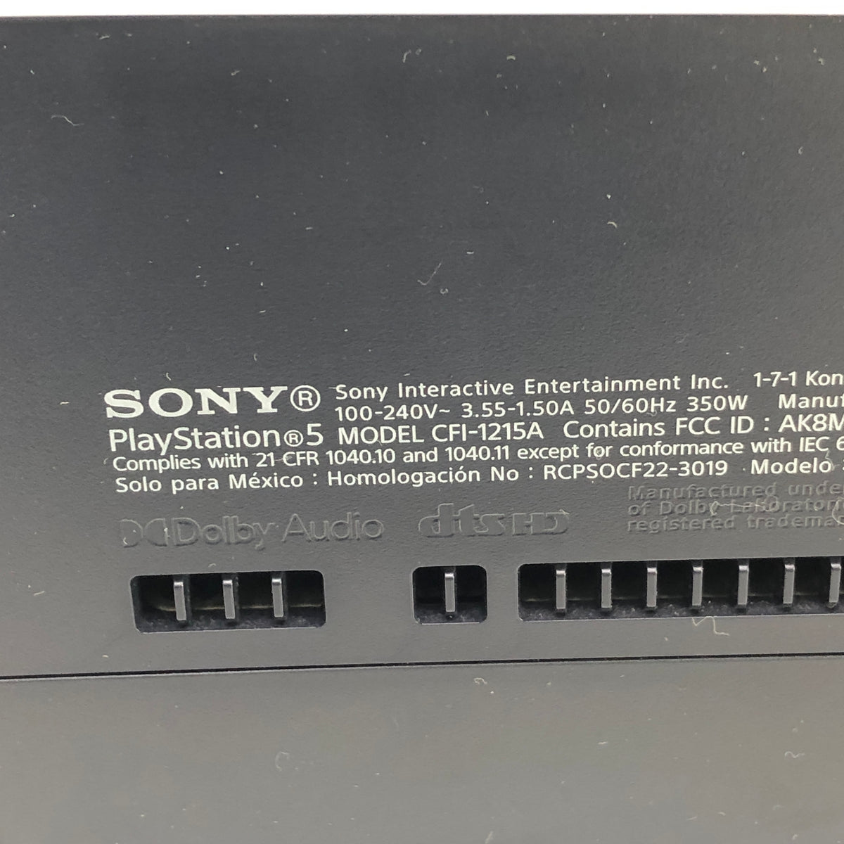 Sony PlayStation 5 Disc PS5 825GB White Console Gaming System CFI-1215A