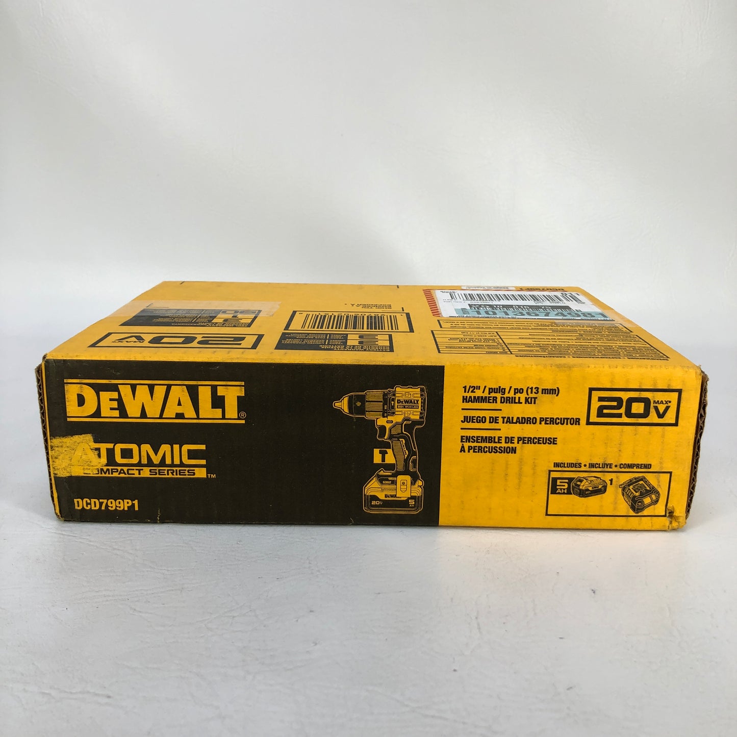 New DeWalt 20V MAX Hammer Drill/Driver Kit DCD799P1