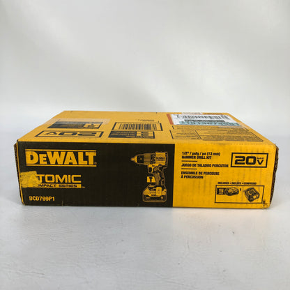 New DeWalt 20V MAX Hammer Drill/Driver Kit DCD799P1
