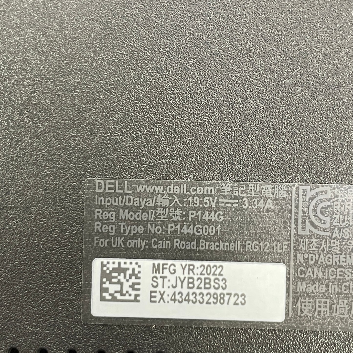 Dell Latitude 3425 14" i5-1145G7 1.5GHz 16GB RAM 256GB SSD