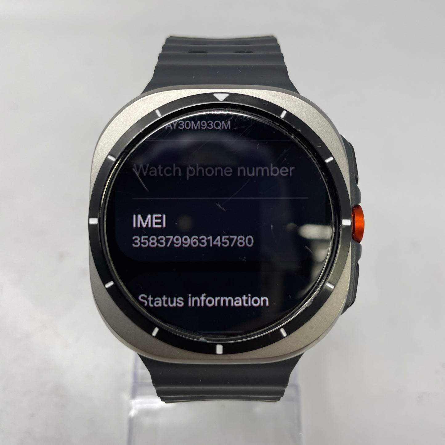 GPS Only Samsung Galaxy Watch Ultra Titanium Smartwatch SM-L705U