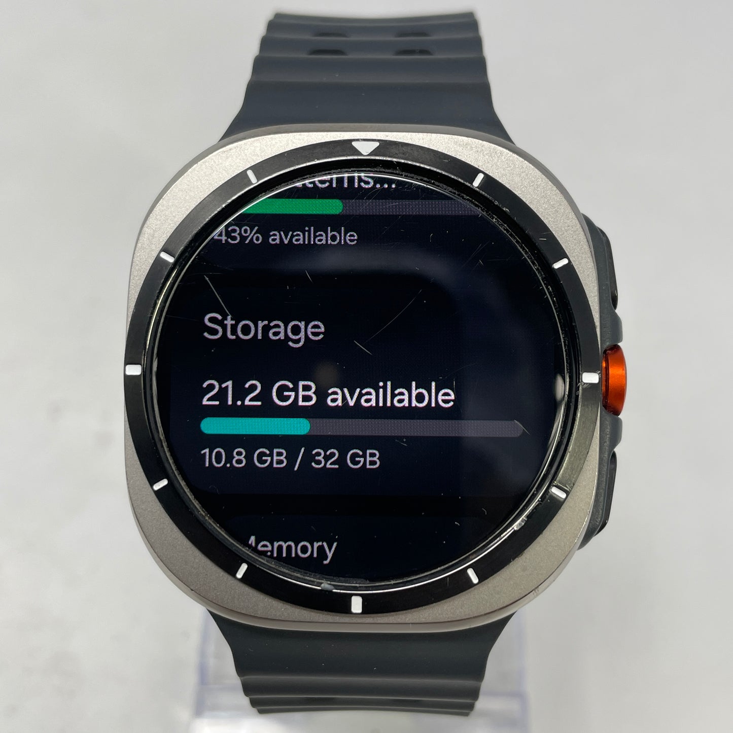 GPS Only Samsung Galaxy Watch Ultra Titanium Smartwatch SM-L705U