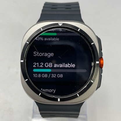 GPS Only Samsung Galaxy Watch Ultra Titanium Smartwatch SM-L705U