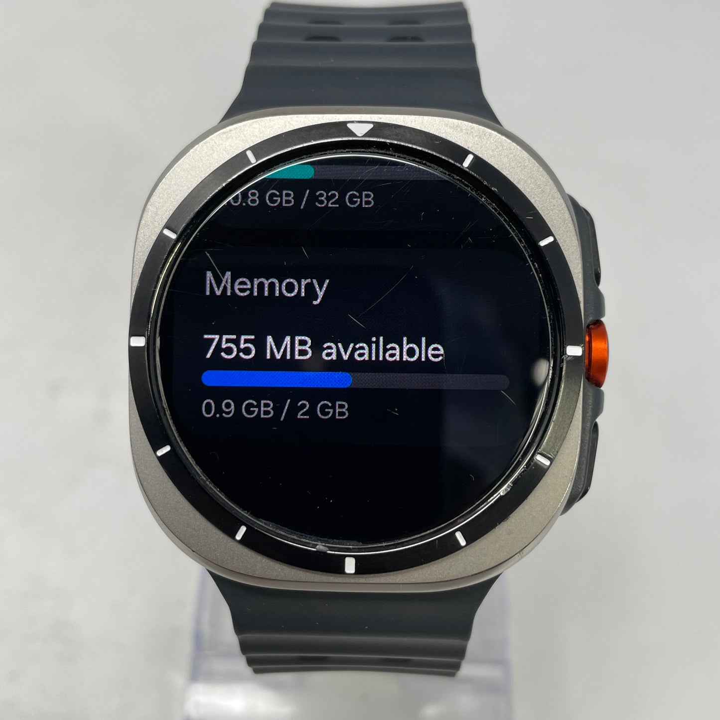 GPS Only Samsung Galaxy Watch Ultra Titanium Smartwatch SM-L705U