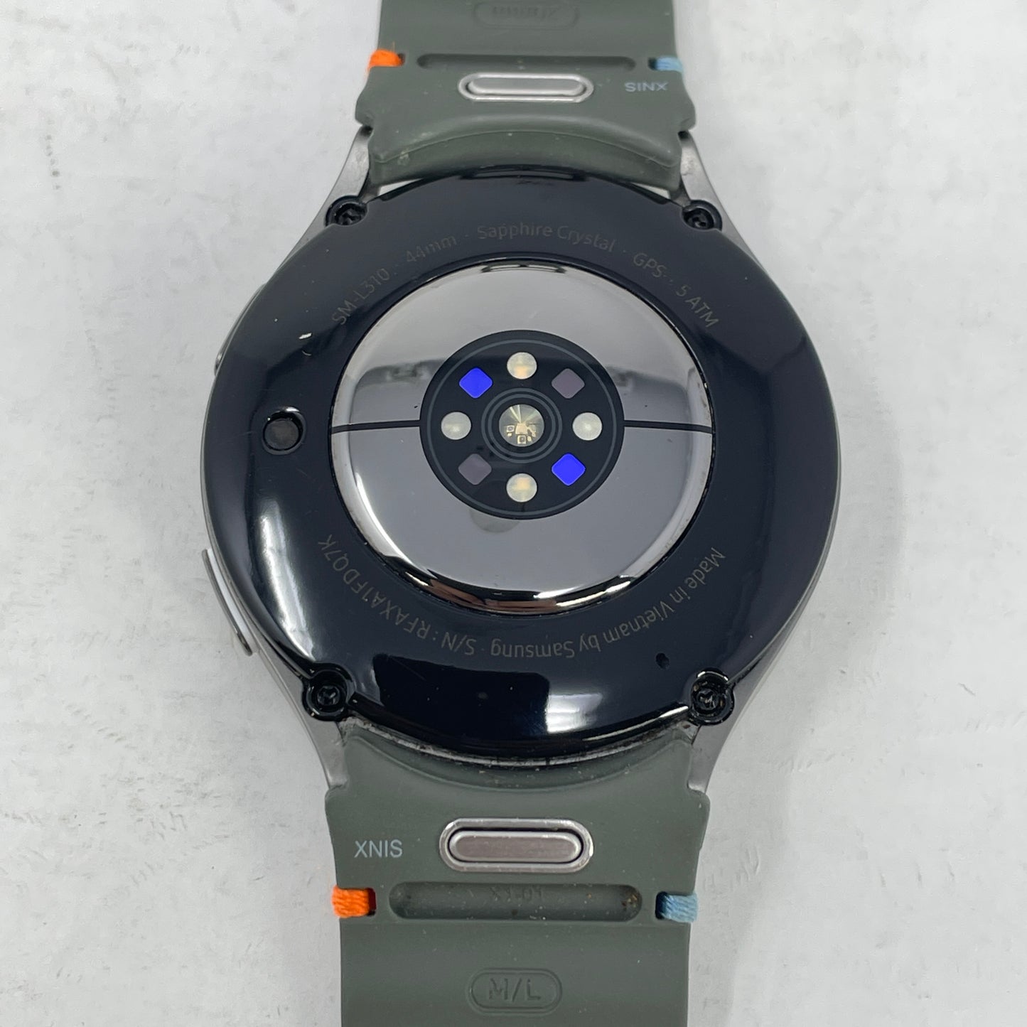 GPS Only Samsung Galaxy Watch 7 Stainless Steel Smartwatch Green SM-L310