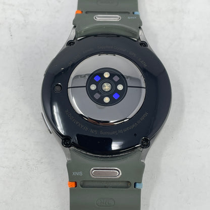 GPS Only Samsung Galaxy Watch 7 Stainless Steel Smartwatch Green SM-L310