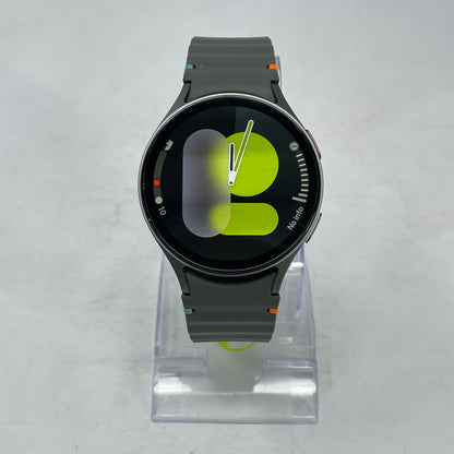 GPS Only Samsung Galaxy Watch 7 Stainless Steel Smartwatch Green SM-L310