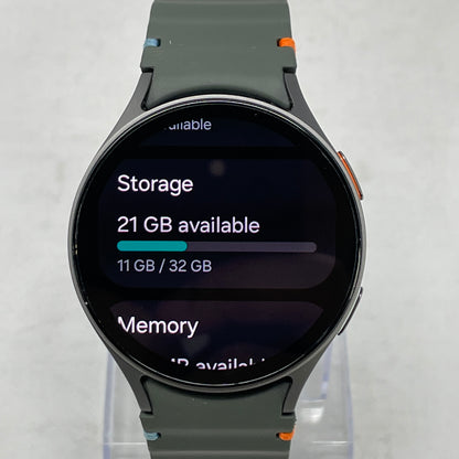 GPS Only Samsung Galaxy Watch 7 Stainless Steel Smartwatch Green SM-L310