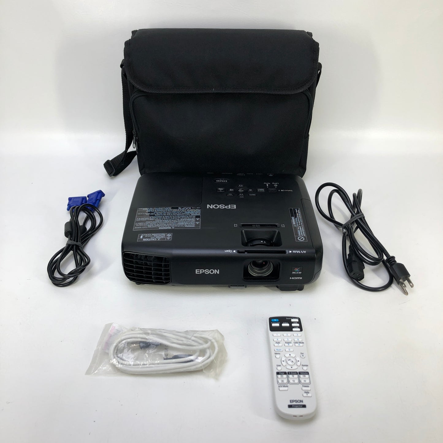 Epson EX5230 1024 x 768 3,500 lumens LCD Projector H553A Black