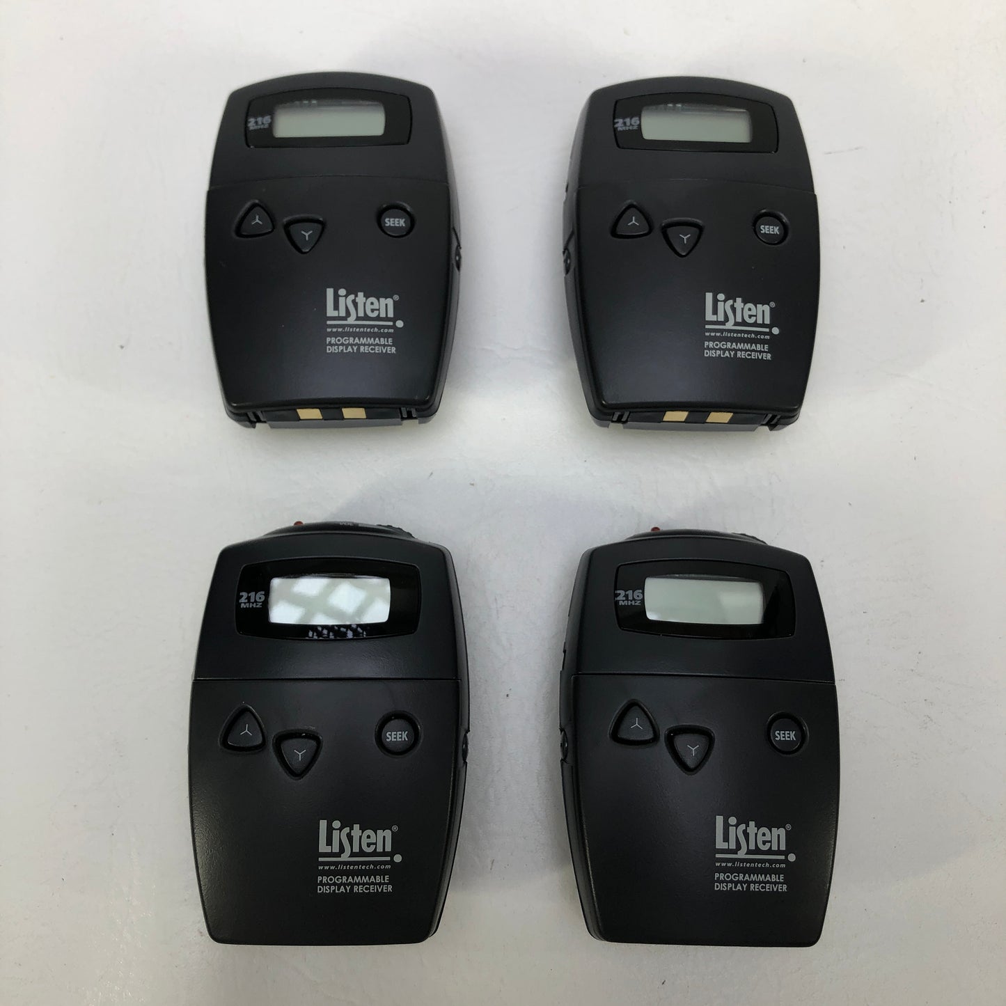 Listen Technologies LR-500-216 Assistive Listening System Kit 4 Receivers Case