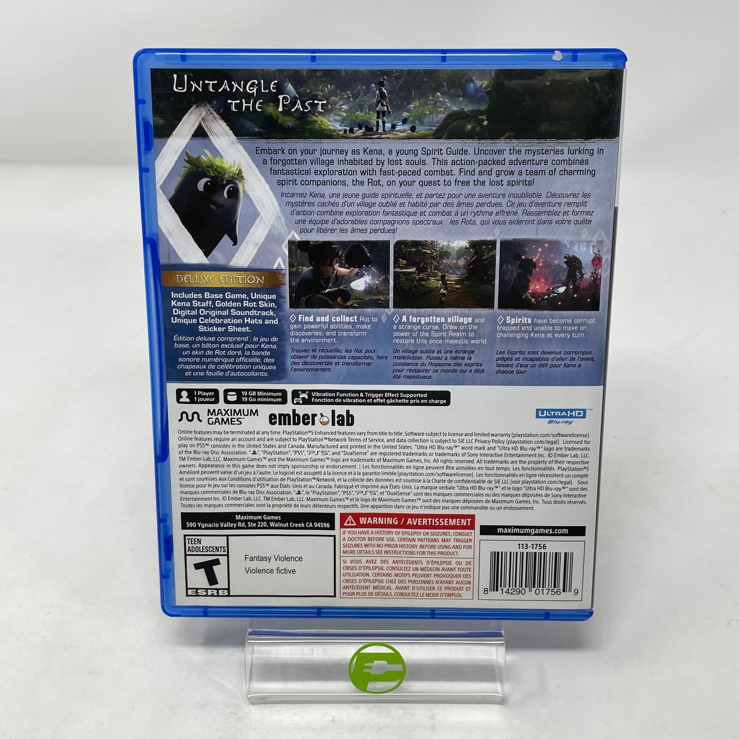 Kena: Bridge of Spirits: Deluxe Edition (Sony PlayStation 5 PS5, 2021)
