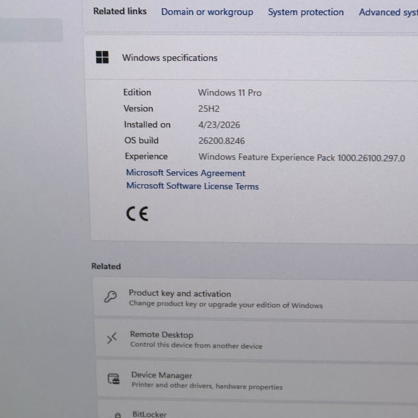 Lenovo Thinkcentre Neo 50A 24 Gen 5 24" i7-13620H 2.40GHz 8GB RAM 256GB SSD