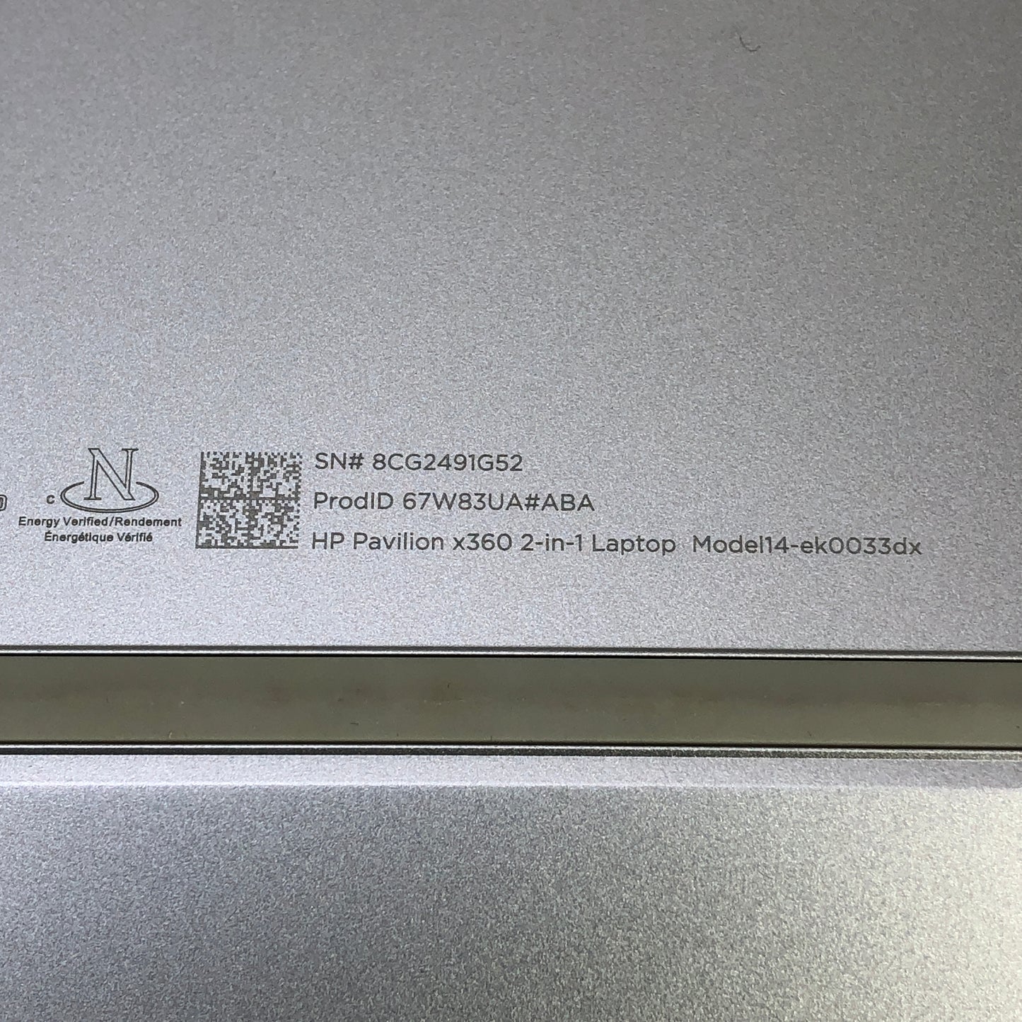 HP Pavilion x360 PITIVB4 14" i5-1235U 1.3GHz 8GB RAM 512GB SSD
