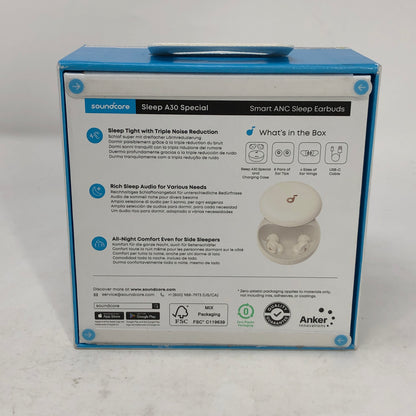 New Anker  D1301 Earbuds White D1301ZB1