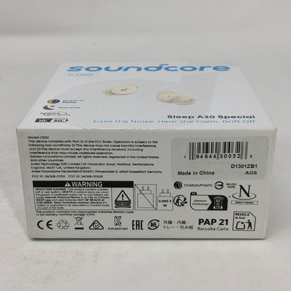 New Anker  D1301 Earbuds White D1301ZB1