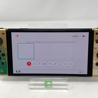 Nintendo Switch OLED Console Gaming System HEG-001 Gold