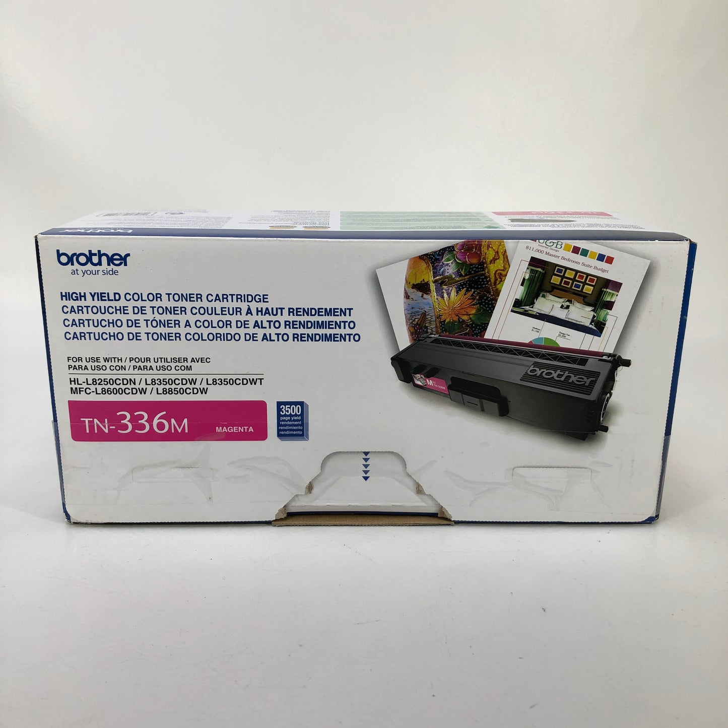New Brother TN-336M Magenta Toner Cartridge HL-L8250CDN