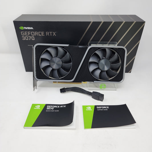 NVIDIA GeForce RTX 3070 8GB GDDR6 Founders Edition Graphics Card PG142